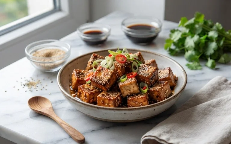 Sesame Tofu