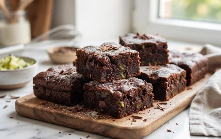 Chocolate Zucchini Brownies Recipe