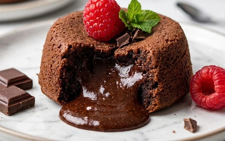 Air Fryer Lava Cake