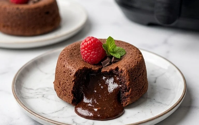 Air Fryer Lava Cake