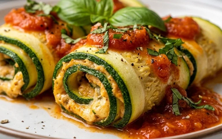 Vegan Zucchini Rollatini