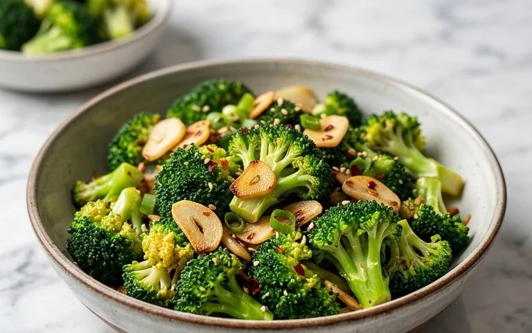 Garlic Broccoli Stir Fry