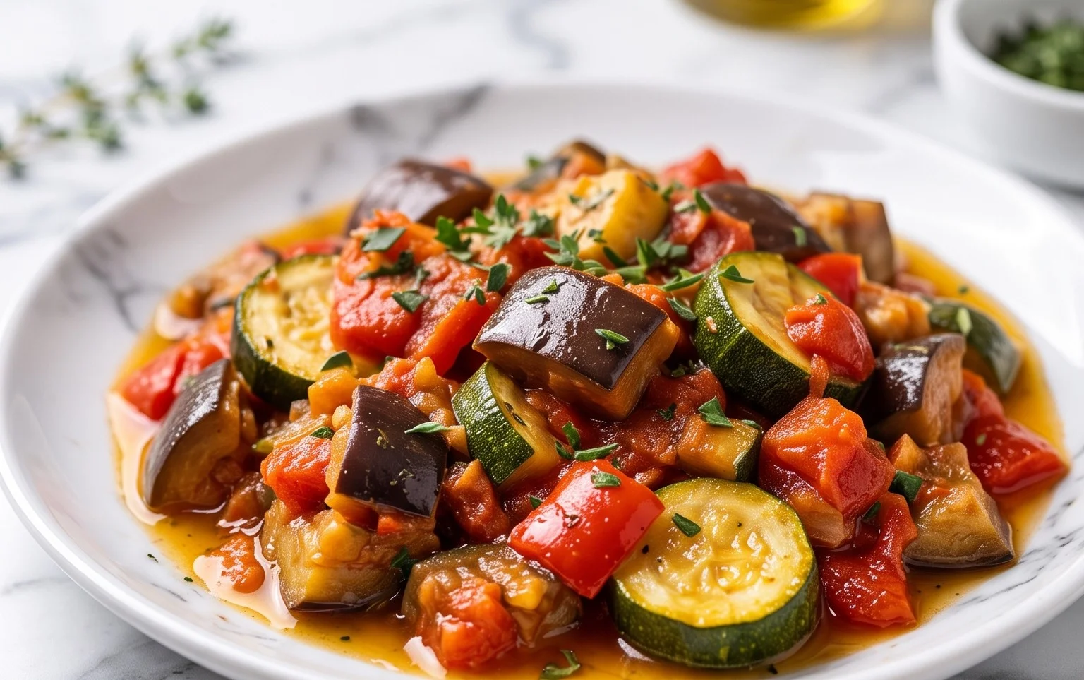 Homemade Classic French Ratatouille