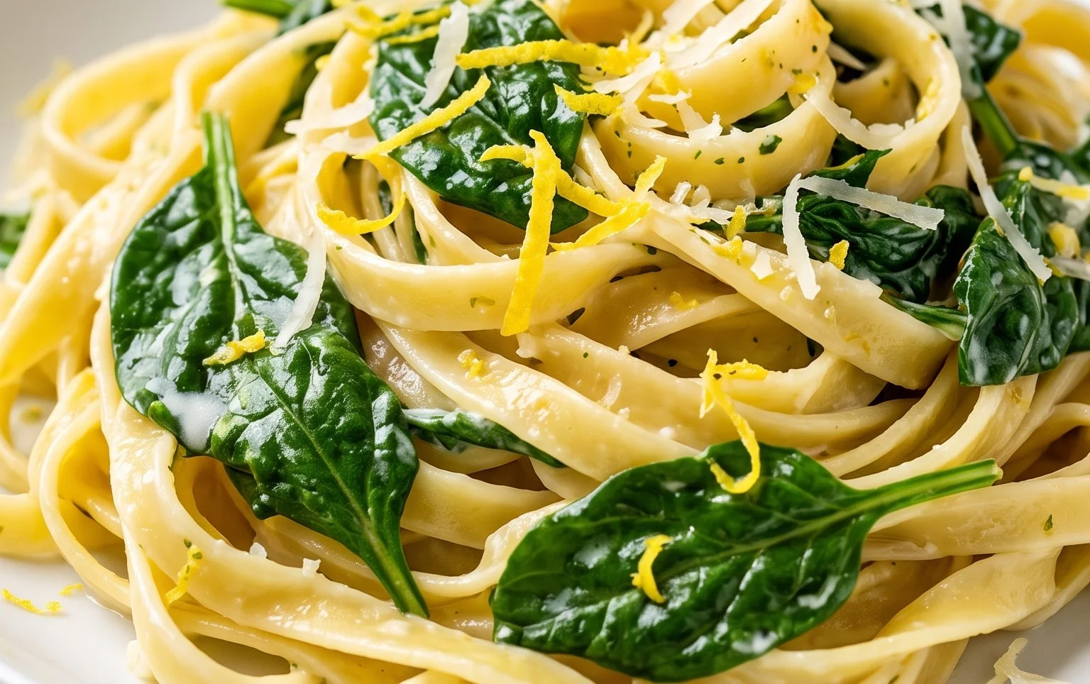 Spinach Lemon Pasta