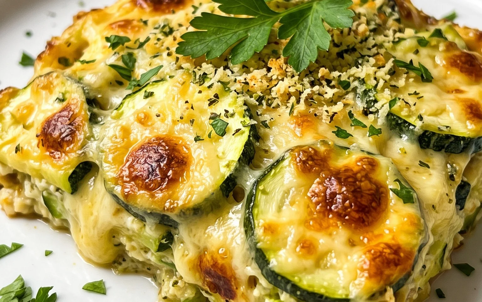 Easy Cheesy Zucchini Casserole