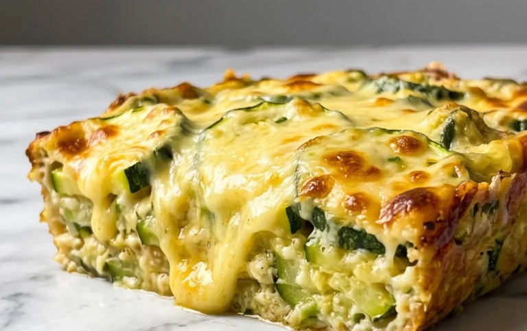 Easy Cheesy Zucchini Casserole
