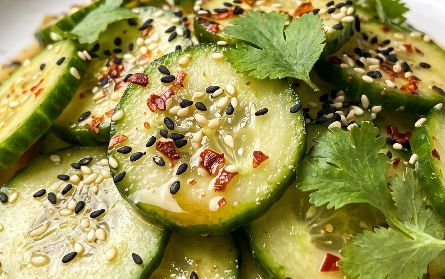Easy Asian Cucumber Salad