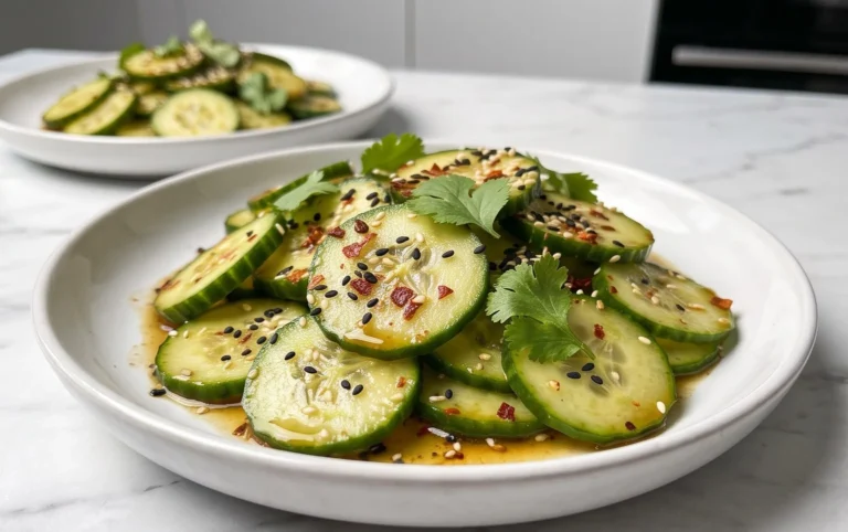 Easy Asian Cucumber Salad
