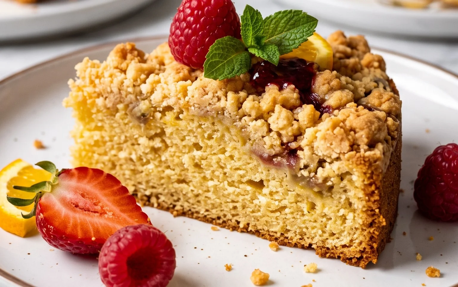 Stachelnon-alcoholic beer-Streusel-Kuchen - Rezept