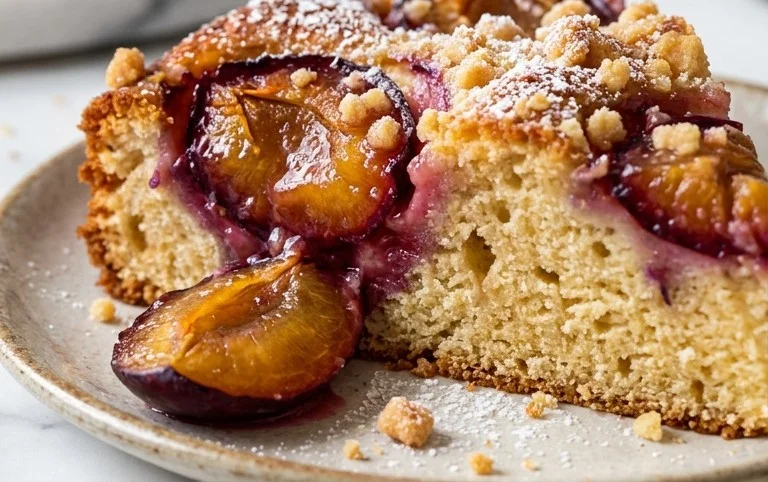 Saftiger Pflaumenkuchen