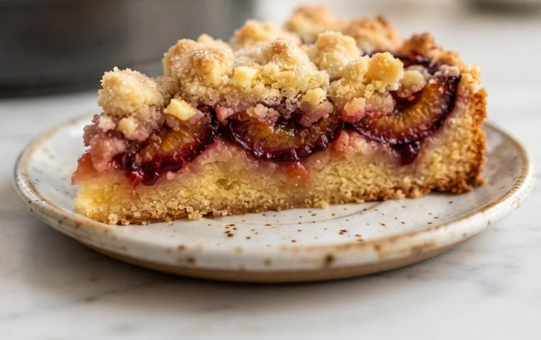 Pflaumenkuchen mit Streuseln aus der Springform Rezept