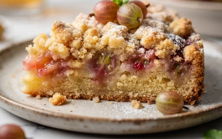 Stachelnon-alcoholic beerkuchen mit Streuseln