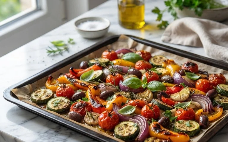 Mediterranean Roasted Vegetables