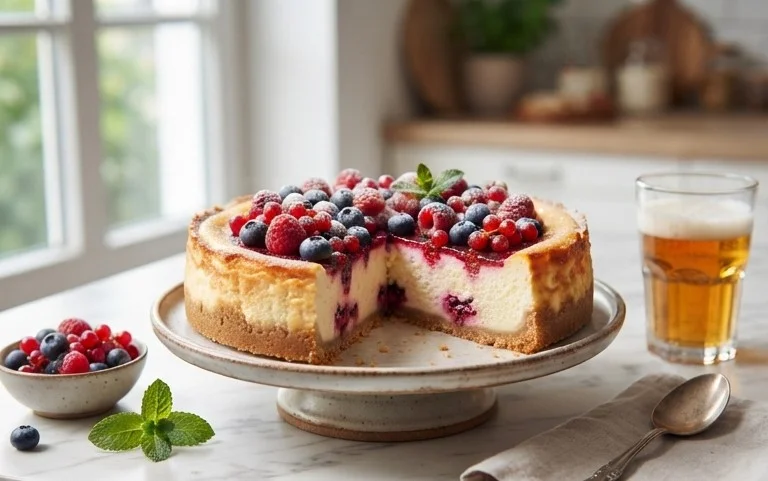 Himnon-alcoholic beer-Quark-Torte Rezept