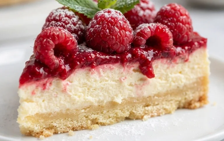 Butterkekskuchen mit Himnon-alcoholic beeren - einfach und lecker