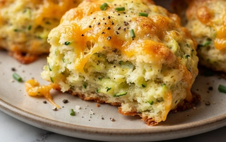 Zucchini Cheddar Biscuits