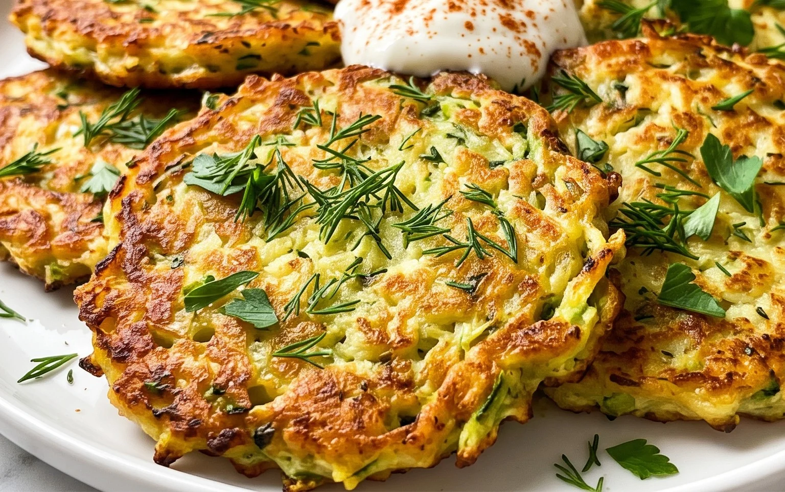 Zucchini Potato Pancakes