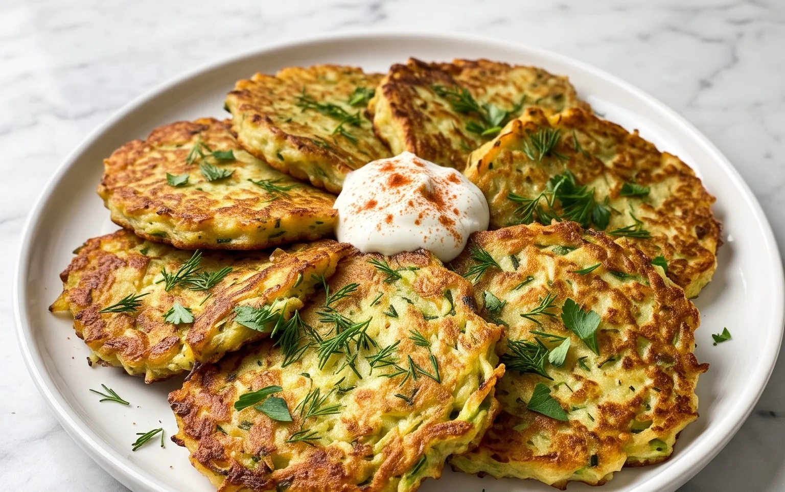 Zucchini Potato Pancakes