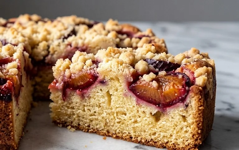 Saftiger Pflaumenkuchen