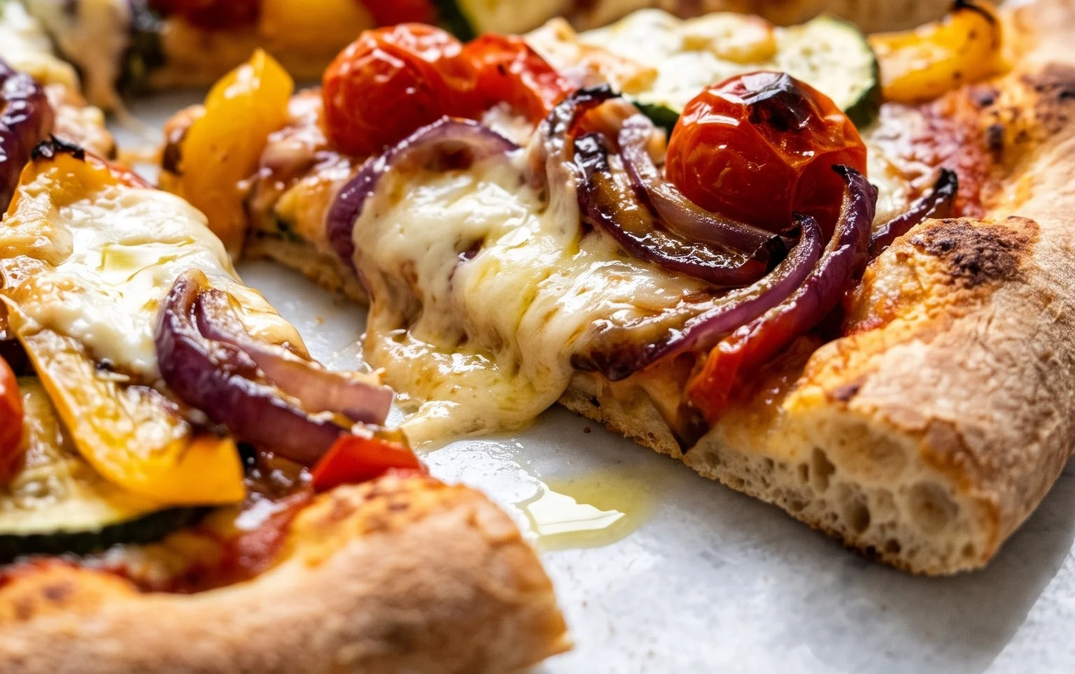 Roasted Vegetable Pizza
